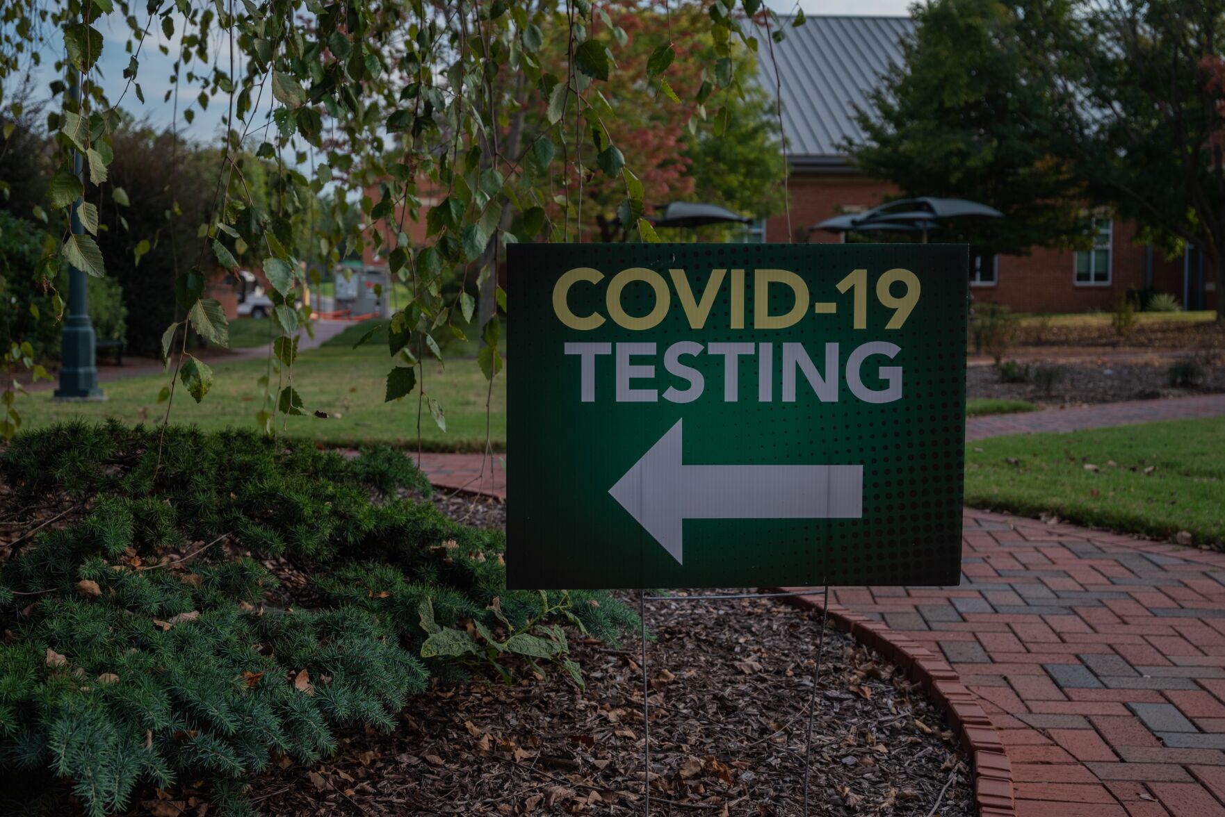 Photo of testing sign